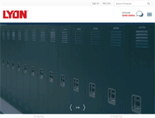 Tablet Screenshot of lyonworkspace.com